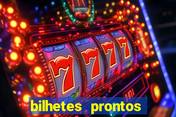 bilhetes prontos apostas esportivas