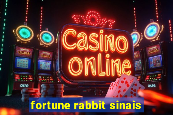 fortune rabbit sinais