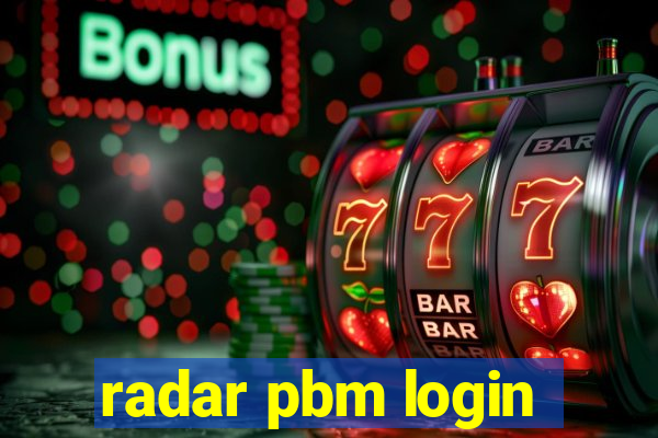 radar pbm login