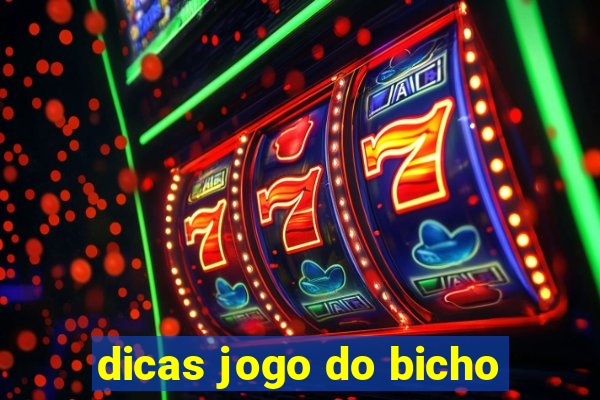 dicas jogo do bicho