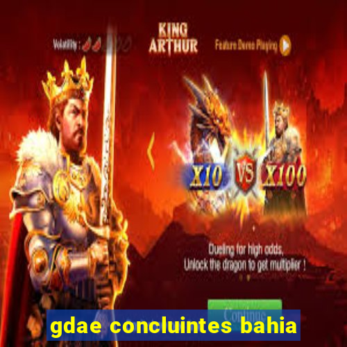 gdae concluintes bahia