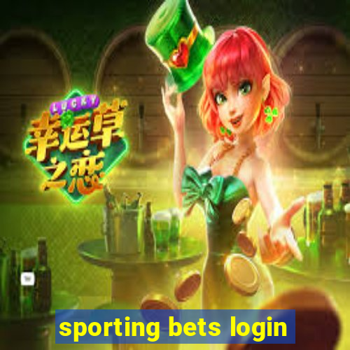 sporting bets login