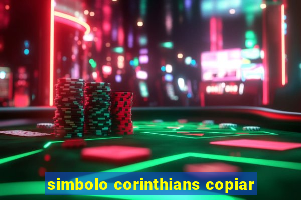 simbolo corinthians copiar