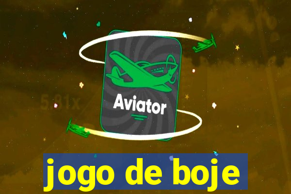 jogo de boje