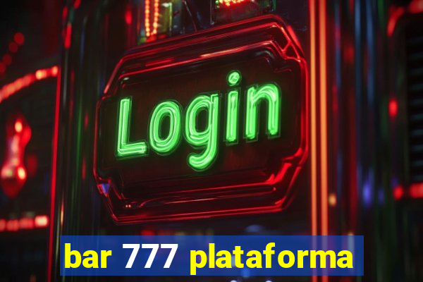 bar 777 plataforma