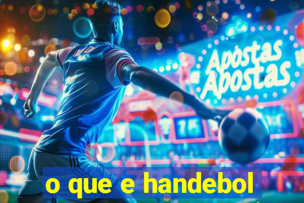 o que e handebol