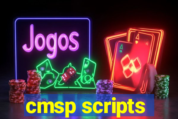 cmsp scripts