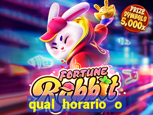 qual horario o rabbit paga