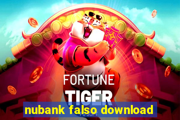 nubank falso download