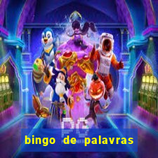 bingo de palavras de natal