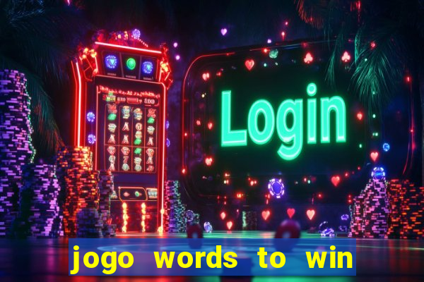 jogo words to win paga mesmo