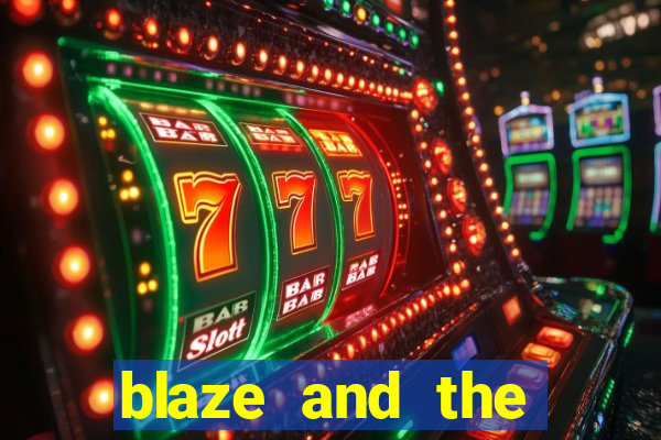 blaze and the monster machines logo font