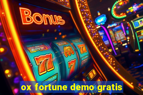 ox fortune demo gratis