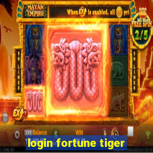 login fortune tiger