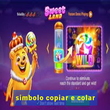 simbolo copiar e colar