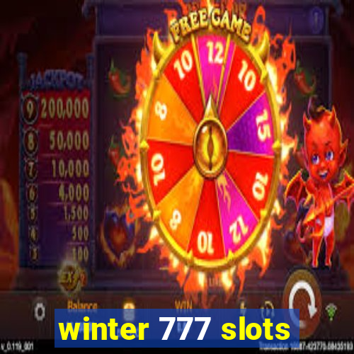 winter 777 slots