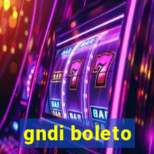 gndi boleto