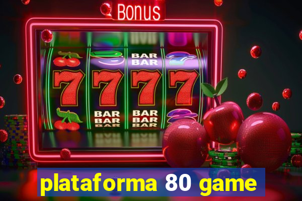 plataforma 80 game