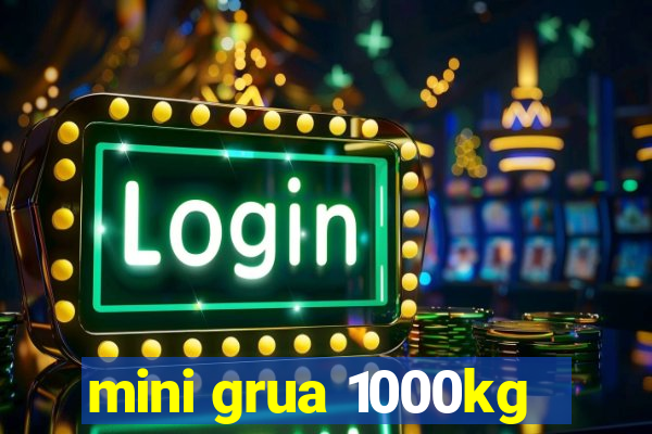 mini grua 1000kg